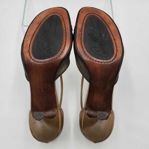 Donald J. Pliner Metallic Bronze Heels - Picture 10 of 15